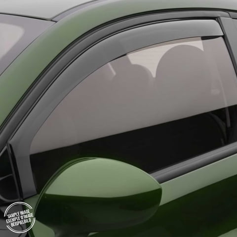 Window Visor Vent Rain Guard Deflector for BMW 3 Series E46 2000-2006 Smoke 2x