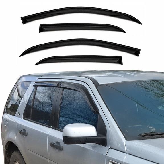 Window Visor Vent Rain Guard Deflector for Buick Encore 2013-2022 Smoke 4Pcs