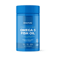 thumbnail image 1 of OMAPURE Fish Oil Supplements with Omega 3 Fatty Acids (1 Bottle, 120 Softgels) - High EPA, DHA, & IFOS Fish Oil Pills Support Heart & Joint Health - Burpless Fish Oil Promotes Brain Function, 1 of 7