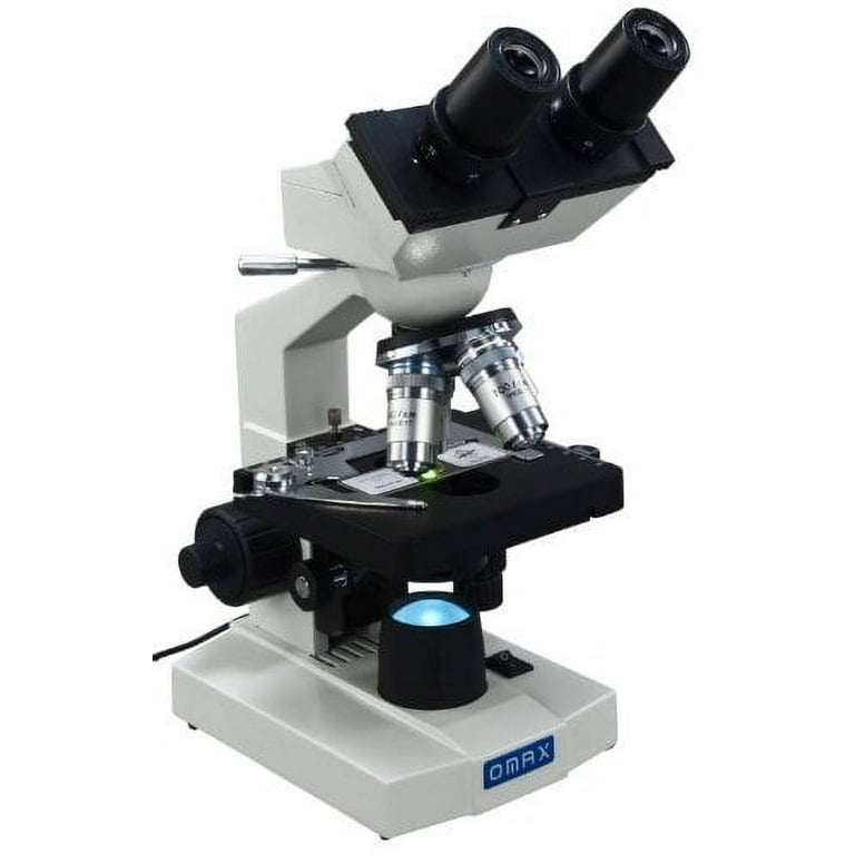 OMAX 40X-1000X Lab LED Binocular Compound Microscope with