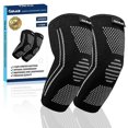 OMAX Elbow Compression Sleeve Brace (1 Pair) Instant Arm Joint
