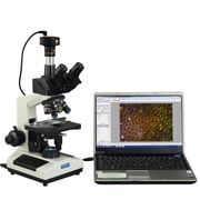 OMAX M837L Trinocular Oil Darkfield Microscope & 9MP USB 2.0 Camera