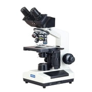 omax 40x-2000x digital binocular biological compound microscope with built-in 3.0mp usb camera and double layer mechanical stage