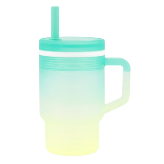 Infantino My 1st Tumbler 9oz Training Cup with Straw & Handle, Lime Light