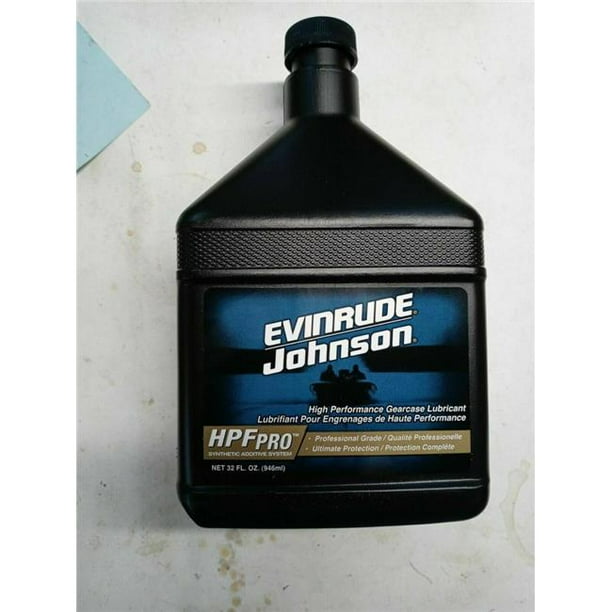 OMC Johnson Evinrude HPF Pro Gearcase Lube Gear Oil Quart 0778755