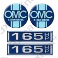 thumbnail image 1 of OMC Stringer Stern Drive Two Round Sticker Set, 1 of 2