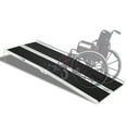 thumbnail image 1 of OMECAL 6' Wheelchair Ramp, 6ft Portable Aluminum Mobility Ramp Multifold, 1 of 7