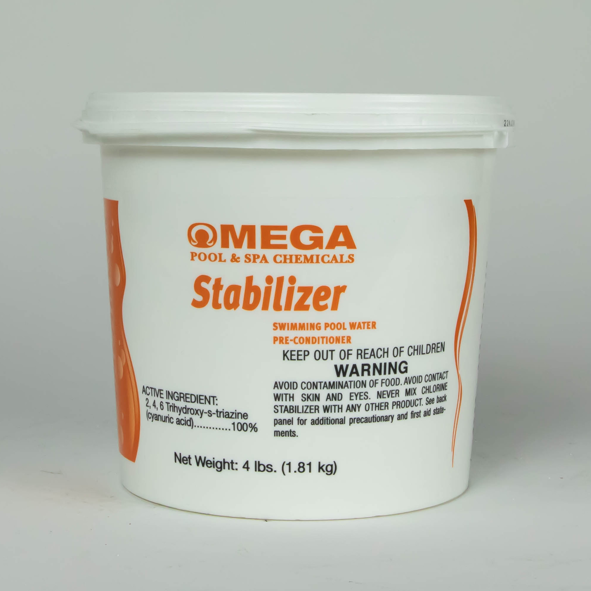 OMEGA 4 Lb Omega Chlorine Stabilizer and PreConditioner for Swimming