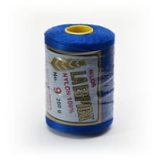 OMEGA DISTRIBUIDORA DE HILOS, S.A DE C.V. Omega Royal Blue Crochet Thread, 339 yd