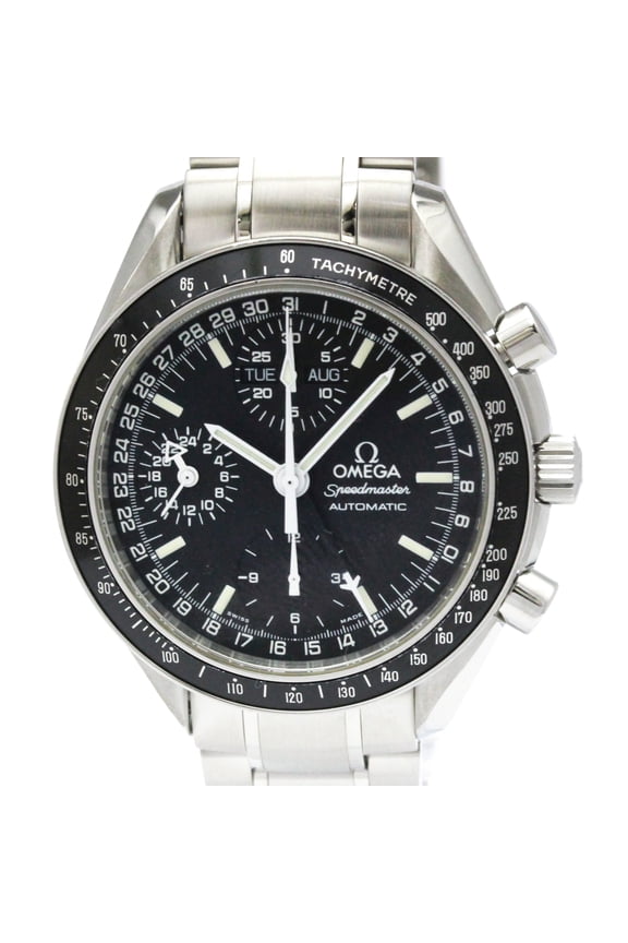 Pre-Owned OMEGA Speedmaster Mark 40 Steel Automatic Mens Watch 3520.50 Polished