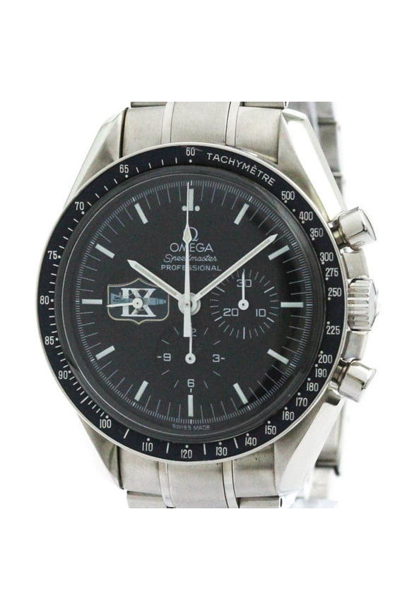 Pre-Owned OMEGA Speedmaster Missions Gemini IX Steel Hand-Winding Watch 3597.07 BF580039
