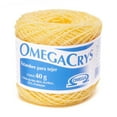 thumbnail image 1 of OMEGACRYS [40grs] - 1 of 2 - Fine Crystal Yarn by Omega great for all crafts - Color 37 - Wheat 232, 1 of 5