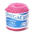 thumbnail image 1 of OMEGACRYS [40grs] - 1 of 2 - Fine Crystal Yarn by Omega great for all crafts - Color 71 - Pink 246, 1 of 5
