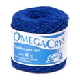 thumbnail image 1 of OMEGACRYS [40grs] - 2 of 2 - Fine Crystal Yarn by Omega great for all crafts - Color 11 - Royal Blue 214, 1 of 5