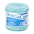 thumbnail image 1 of OMEGACRYS [40grs] - 2 of 2 - Fine Crystal Yarn by Omega great for all crafts - Color 21 - Baby Turquoise 218, 1 of 5