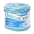 thumbnail image 1 of OMEGACRYS [40grs] - 2 of 2 - Fine Crystal Yarn by Omega great for all crafts - Color 65 - Sky Hues 261, 1 of 5