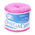 thumbnail image 1 of OMEGACRYS Fine Crystal Yarn, 40g, Color 73 Flamingo Pink, Ideal for All Crafts, 1 of 2, 1 of 5
