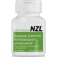 thumbnail image 1 of NZL Super Greens Capsules, Fruit and Veggie Supplement, New Zealand Green Superfood Energy, Essential Veggies, Antioxidants, Enzymes, Detox & Cleanse, 30 Capsules, 1 of 6