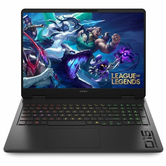 OMEN 16" Gaming Laptop, AMD Ryzen 9 8940HX, 32GB RAM, NVIDIA GeForce RTX 5060 8 GB, 1TB SSD, Windows 11 Home, 16-ap0053dx