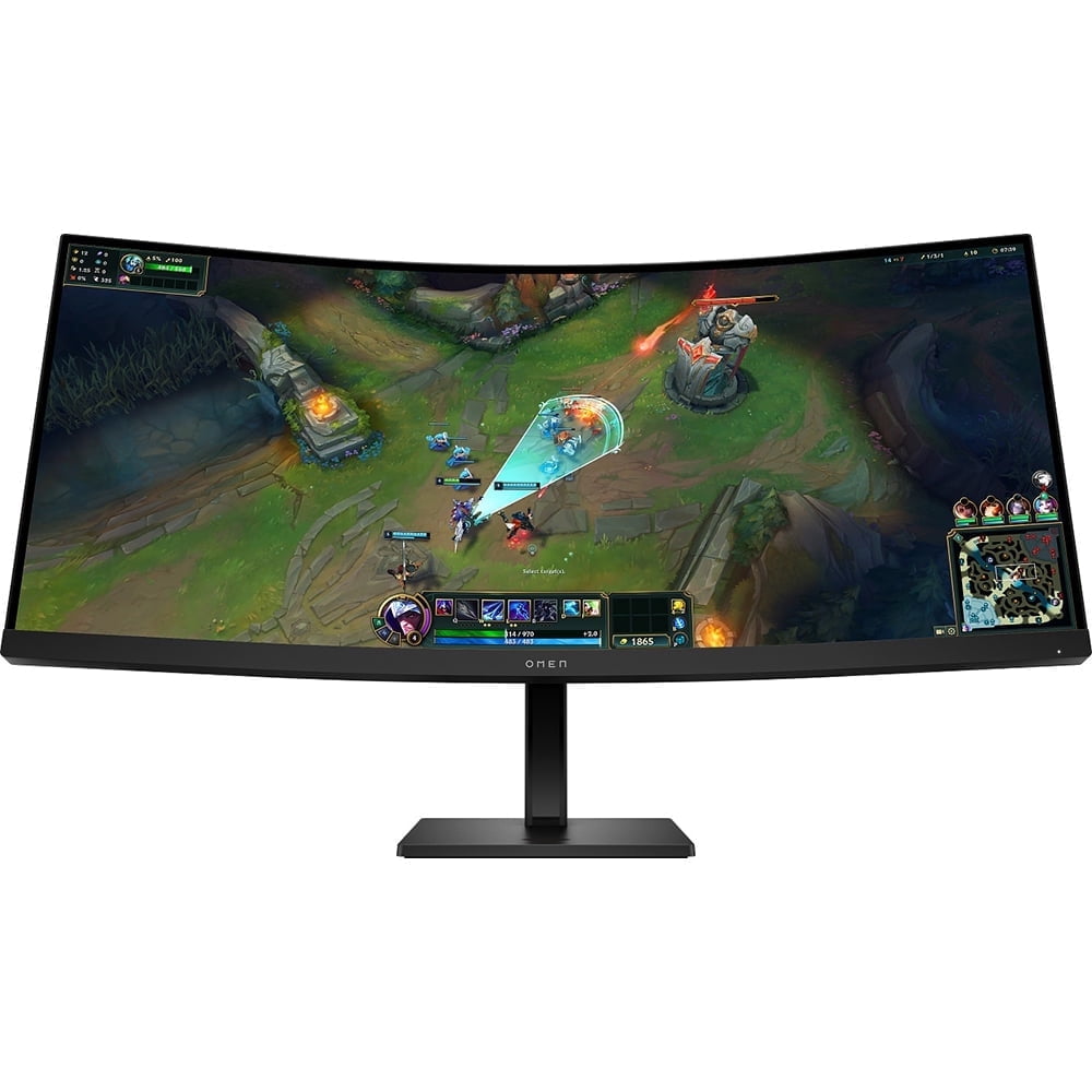 Hewlett Packard OMEN 34 inch WQHD 180Hz Curved Monitor - Walmart.com