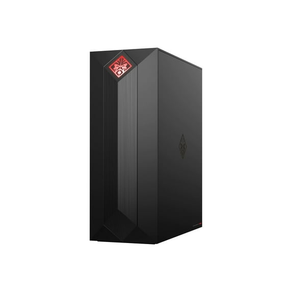 HP OMEN Obelisk Gaming Desktop, Intel Core i7 i7-8700, 16GB RAM, NVIDIA GeForce GTX 1060 3 GB, 1TB HD, 256GB SSD, Windows 10 Home, Shadow Black, 875-0014