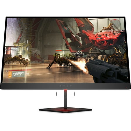 HP OMEN - 27" LED  QHD AMD FreeSync Gaming Monitor with HDR - Black