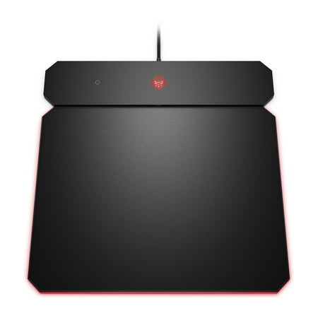 HP OMEN - Outpost Mouse Pad with Qi Wireless Charging - Black