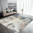 thumbnail image 1 of OMERAI 6'x 9' Machine Washable Area Rug Abstract Rugs Ultra-Thin Area Rugs for Living Room Non Slip Stain Resistant Modern Carpet for Bedroom Dining Room Office Kitchen Bathroom, 1 of 8