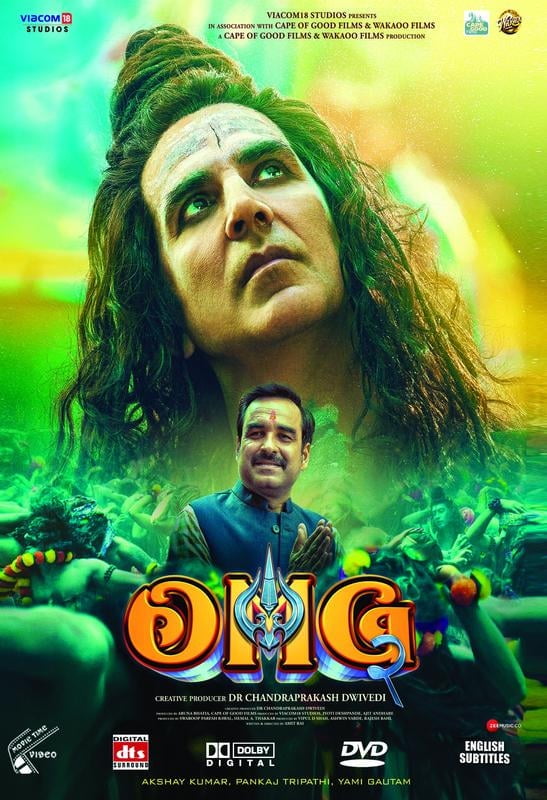 OMG Hindi Movie DVD stg: Akshay Kumar, Pankaj Tripathi, Yami