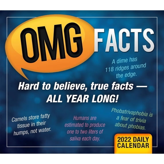 OMG Facts 2022 Boxed Daily Calendar