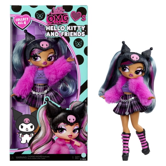 LOL Surprise OMG Loves Hello Kitty and Friends Kuromi Inspired by Hello Kitty and Friends
