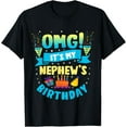 thumbnail image 1 of OMG It's My Nephew Birthday T-Shirt, 1 of 3