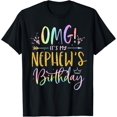 thumbnail image 1 of OMG It's My Nephew's Birthday Happy BDay Uncle Aunt Tie Dye T-Shirt, 1 of 3