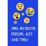 OMG, my bestie person just said this!!! Paperback 1710276843 9781710276848 Citrine A
