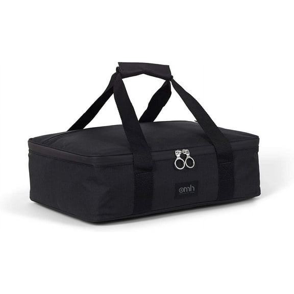OMH ORGANIZE MY HOME Unisex Waterproof EPE Foam Insulated Casserole Reusable Lunch Bag