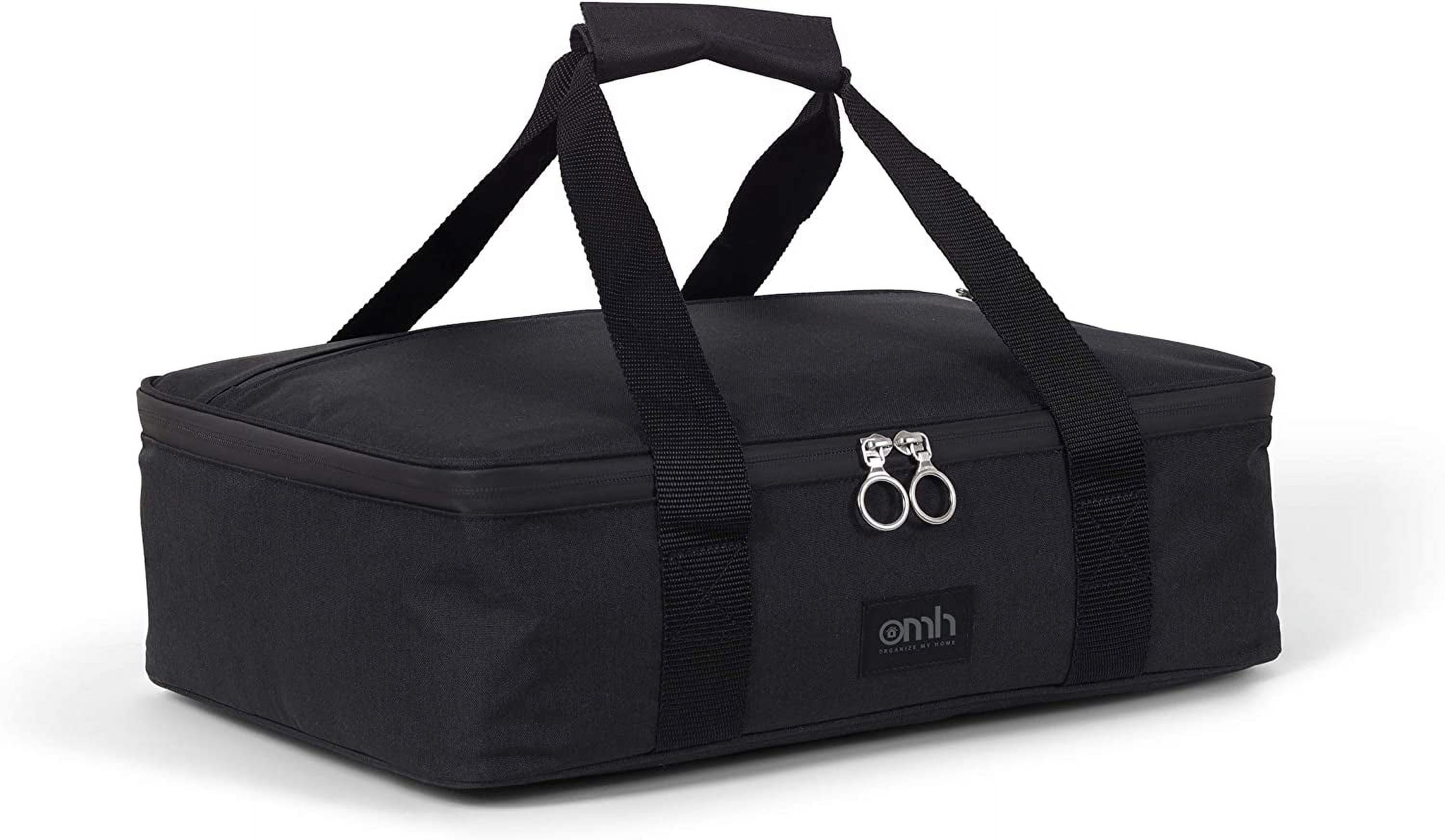 OMH Insulated Casserole Carrying Case, Hot/Cold Food Storage for Travel