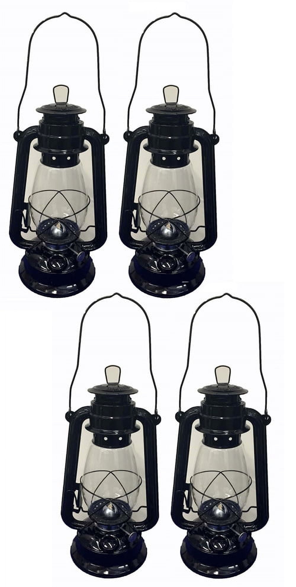 OMNI 12 Inches Hurricane Kerosene Black Light Camping Lantern