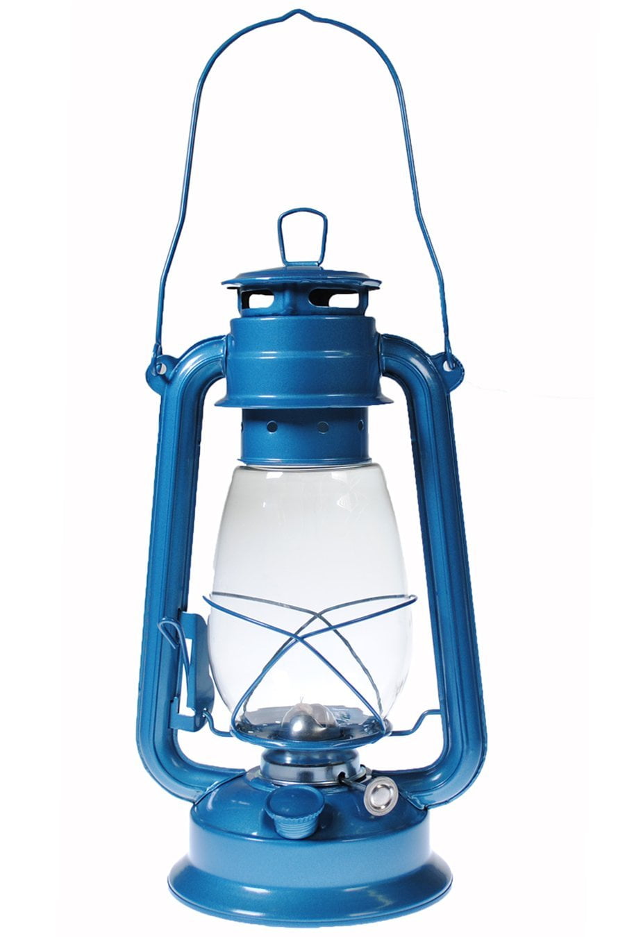 OMNI Hurricane 12" Kerosene Oil Hanging Lantern, Blue 12
