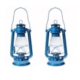 thumbnail image 1 of OMNI Hurricane 12" Kerosene Oil Lantern, Blue, 1 of 3
