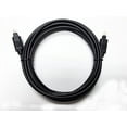 thumbnail image 1 of OMNIHIL (10FT) Digital Optical Cable Compatible with Sonos PLAYBASE Wireless Soundbar-(PBASEUS1BLK), 1 of 3