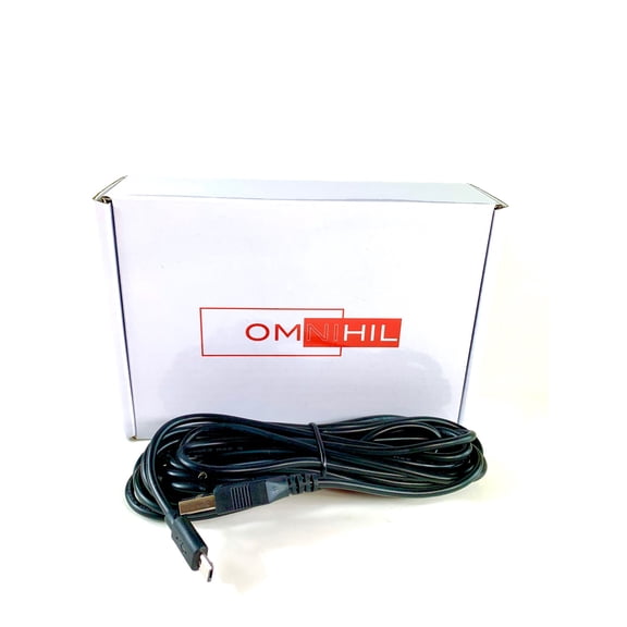 OMNIHIL 15 Feet Long High Speed USB 2.0 Cable Compatible with Logitech X300