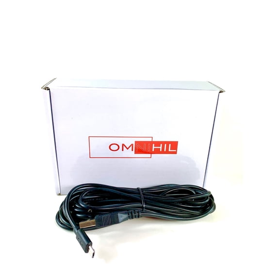 OMNIHIL 15 Feet Long High Speed USB 2.0 Cable Compatible with PETLIBRO Automatic Cat Feeder 4L
