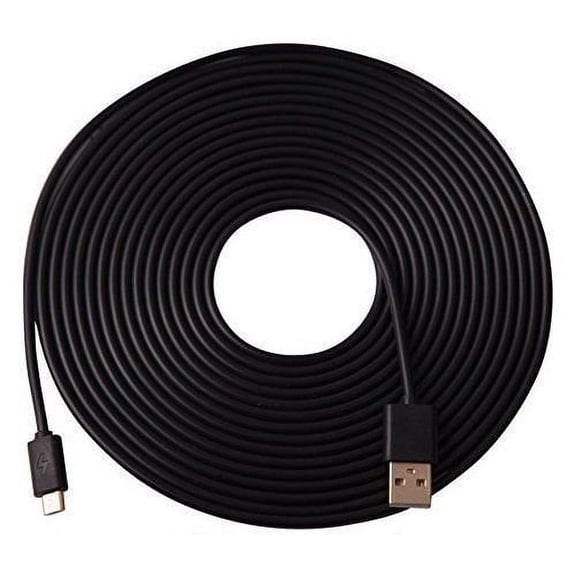 OMNIHIL 15 Feet Long High Speed USB 2.0 Cable Compatible with Sony Alpha a5100 Mirrorless Digital Camera