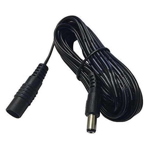 OMNIHIL Replacement (15 Foot Long) 2.1mm x 5.5mm DC Plug Extension Cable for Ustellar Updated LED Under Cabinet Lights