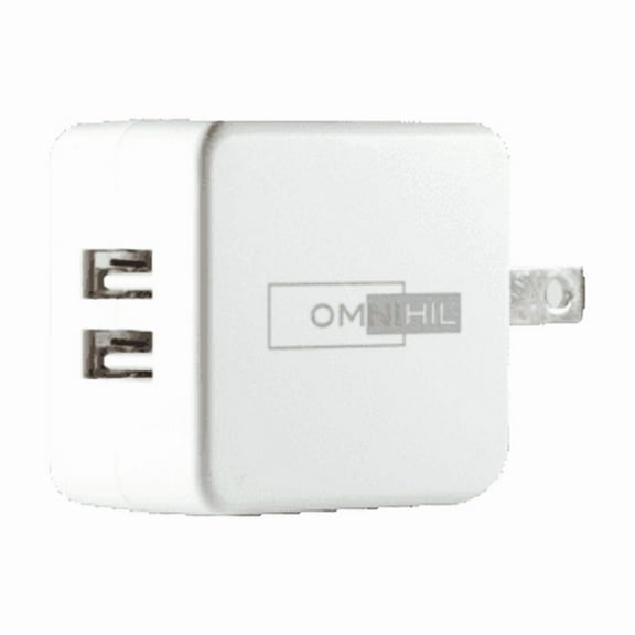 OMNIHIL 2-Port USB Charger for Mee audio Connect Universal Dual Headphone and Speaker Bluetooth Audio Transmitter for TV