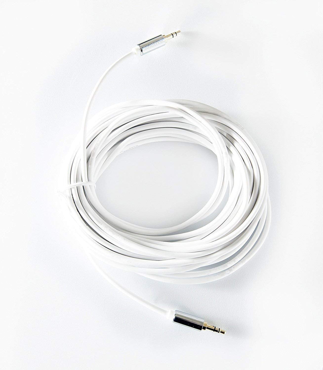 OMNIHIL 30 Feet Auxillary AUX Cable Compatible with  Aiwa Arc