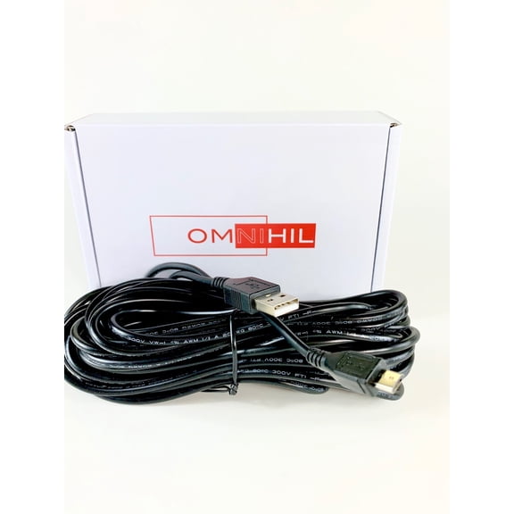 OMNIHIL 30 Feet Long High Speed USB 2.0 Cable Compatible with ERICKHILL EMF Meter P/N: RT-100