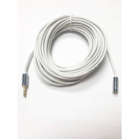 OMNIHIL 30FT 3.5mm M-F Headset Audio AUX Extension Cable Compatible with Donner 61 Key Keyboard Piano