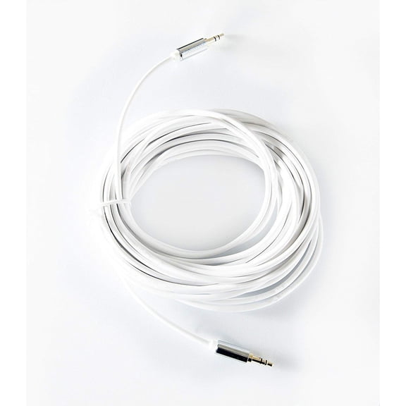 OMNIHIL 30FT 3.5mm M-M Headset Audio AUX Extension Cable Compatible with Donner 61 Key Keyboard Piano
