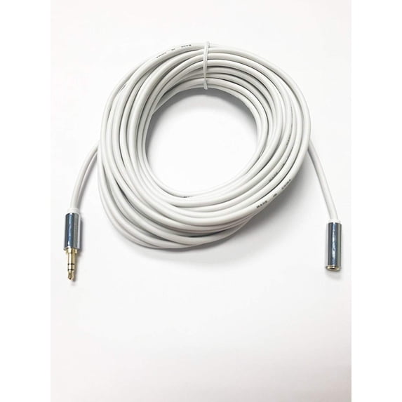 OMNIHIL (30FT) Auxillary AUX Cable Compatible with Sylvania Bluetooth 32? SOUNDBAR 2.1 CH (SB323)